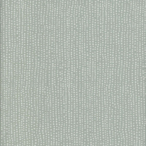Dear Stella Designs Fabrics Moonscape Texture Seafoam Blue Green, fabric with a textured pattern of small white dots on a seafoam blue-green background.