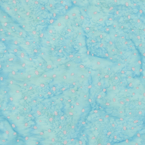 Windham Fabrics Anthology Batiks Jacqueline de Jonge Wonderful Feeling Sky Blue Twinkle
