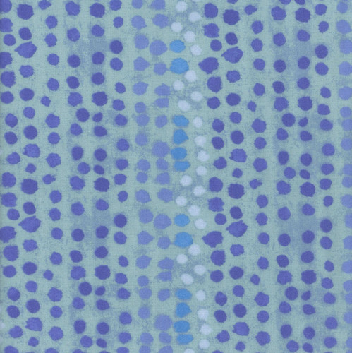 Windham Fabrics The Flannel One Marcia Derse Ocean Blue Paint Pots
