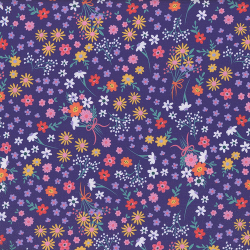Windham Fabrics Twirling Tutus Whistler Studios Violet Purple Ballet Bouquets