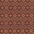 Windham Fabrics Copper Sky Kassie Kussman Burnt Sienna Brown Peace Rising, fabric pattern featuring geometric shapes with crosses and diamonds in warm brown and sienna tones.