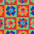 FreeSpirit Fabrics Riviera Odile Bailloeul Mistral Tile Pinwheel Red Yellow Blue