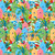 FreeSpirit Fabrics Riviera Odile Bailloeul St Tropez Bright Yellow Green Blue Pink