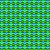 FreeSpirit Fabrics Riviera Odile Bailloeul Cannes Green, fabric pattern with a geometric design of wavy shapes in shades of green and blue
