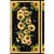 Wilmington Prints Fabrics Sunshine Whispers Bruce Park Sunflower Panel Black Yellow Green