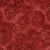 Lumin Fabrics Island Batik Everbloom Batiks Tossed Medium Flowers Red Coral, a fabric with red coral background and dark red floral and botanical motifs.
