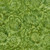 Lumin Fabrics Island Batik Springtime Bouquet Batiks Large Floral Green Ivy, fabric with a vibrant green and ivy pattern of large floral motifs and leaf details.