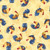 Lumin Fabrics White Owl Rooster Reverie Susan Winget Tossed Roosters Golden
