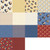Lumin Fabrics White Owl Rooster Reverie Susan Winget 5 Inch Squares