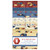 Lumin Fabrics White Owl Rooster Reverie Susan Winget 2.5 Inch Strips