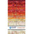 Lumin Fabrics Island Batik Everbloom Batiks 2.5 Inch Strips, colorful fabric strips with floral and abstract patterns in shades of red, orange, yellow, and beige for quilting and crafting.