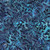 Lumin Fabrics Island Batik Rosy Bloom Batiks Leafy Vine Purple Hyacinth, a vibrant fabric with a leafy vine pattern in shades of purple and blue on a light blue background.