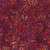 Lumin Fabrics Island Batik Salsa Batiks Tear Drops Red Burgundy, vibrant red and burgundy batik fabric with tear drop pattern in dark and light shades.