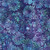 Lumin Fabrics Island Batik Secret Garden Batiks Large Daisies and Dots Multi Blue Purple