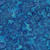Lumin Fabrics Island Batik Sunflower Spice Batiks Leaves and Berry Clusters Teal Aruba, blue fabric with intricate sunflower and berry cluster batik pattern in shades of teal.