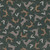 Dear Stella Fabrics Fox And Fern Solstice Serenade Midnight Blue
