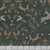 Dear Stella Fabrics Fox And Fern Fox And Fern Midnight Blue