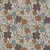 Dear Stella Fabrics Fox And Fern Inflorescence Taupe Cream