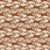 Dear Stella Fabrics Wild And Free Fay Nye Run Free Lark Brown, fabric with a pattern of brown and beige foxes and leaves in a seamless repeating design.
