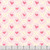 Dear Stella Fabrics Pink Pony Club Heart Beat Cream