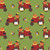 Dear Stella Fabrics Bok Bok Meow Leezaworks Bok Bok Meow Fern Green