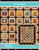 Quilting Treasures Fabrics Creepin It Reel Photo Wall Quilt Pattern, colorful Halloween-themed quilt featuring various playful and spooky characters, with a black and orange patterned border and a completion size of 62.5 x 72 inches.