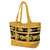 Wilmington Prints Sunshine Whispers Tote Quilt Kit, colorful tote bag with sunflower and butterfly design, perfect for quilting and carrying projects.