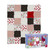 3 Wishes Fabrics Santa Suit Quilt Kit Gift Box Red Green Cream Black