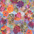 In The Beginning Fabrics Celtic Garden Pink Purple Blue Garden Floral