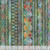 In The Beginning Fabrics Celtic Garden Green Braided Knot Stripe