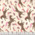 Timeless Treasures Fabrics Disco Cowgirl Cowgirl Horses Beige Brown Pink