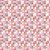 Timeless Treasures Fabrics Disco Cowgirl Disco Ball Check Multi Pink Cream