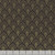 Timeless Treasures Fabrics Imperial Bloom Chong A Hwang Asian Metallic Scallops Black, textile fabric with a black background and a repeating metallic gold scallop pattern.