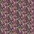 Timeless Treasures Fabrics Mosaic Bee Crystal Glass Mosaic Gem, intricate mosaic design featuring purple, green, and gold glass pieces with geometric patterns.