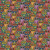 Timeless Treasures Fabrics Wild Wings Packed Multi Owl Multi Green Yellow Pink