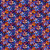 Timeless Treasures Fabrics Fantasia Packed Bright Floral Multi