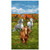 Timeless Treasures Fabrics Wild Mane Wild Mane Horses Panel Multi
