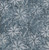 Timeless Treasures Fabrics Misty Beaches Tonga Batiks Pearled Flowers Stone Cream Grey, a fabric with a blue-grey background featuring white floral and bubble patterns.