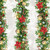 <p>Windham Fabrics All American Christmas White Red Green Deck the Halls</p>