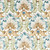 Hamilton Fabrics Woodard Antique Brown Green Cream Arts Crafts Leaf Medallion