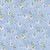 Wilmington Prints Blushing Meadow Danhui Nai Medium Floral Toss Blue