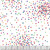 Clothworks Fabrics Laurel Burch Confetti Dots White Red Blue Green 108 Inch Wide Quilt Backing