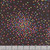 Clothworks Fabrics Laurel Burch Confetti Dots Black Red Blue Green 108 Inch Wide Quilt Backing
