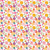 Timeless Treasures Fabrics Hello Summer Multi White Yellow Orange Pink Purple Floral