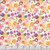 Timeless Treasures Fabrics Hello Summer Multi White Yellow Orange Pink Purple Floral
