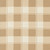 Moda Fabrics Fable and Fern Watercolour Heart Cabin Gingham Check Golden Gold