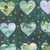 Moda Fabrics Fleur The Love Create Joy Project Lovestruck Valentine Hearts Dark Teal Teal