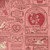 Moda Fabrics Je Taime Stacy Iest Hsu Vintage Valentine Advertisment Blossom Pink