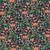 Liberty of London Fabrics Tana Lawn Garden Room Navy Blue Green Red Turkish Tulip Vine