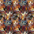 <p>Timeless Treasures Fabrics Novelty Pets Kitty Cat Collage Brown Grey Orange</p>